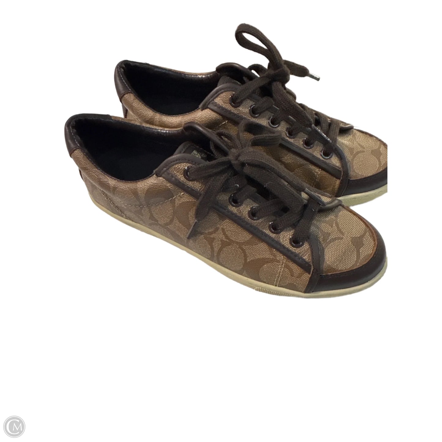 Shoes Designer By Coach In Brown, Size: 7.5