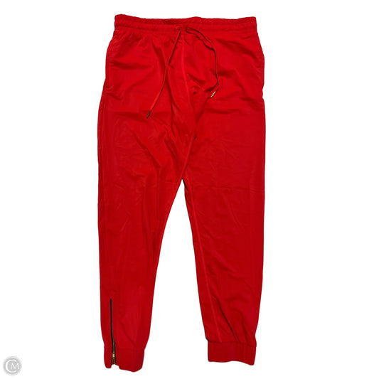 Athletic Pants By Zyia In Red, Size: L