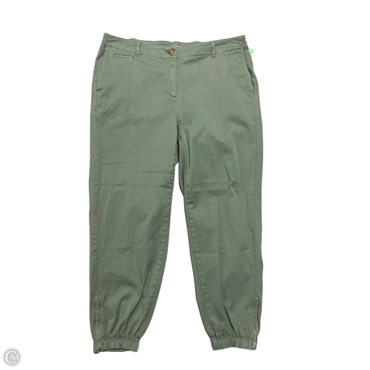 Pants Dress By J. Jill In Green, Size: 16