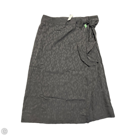 Skirt Maxi By Banana Republic In Black, Size: L