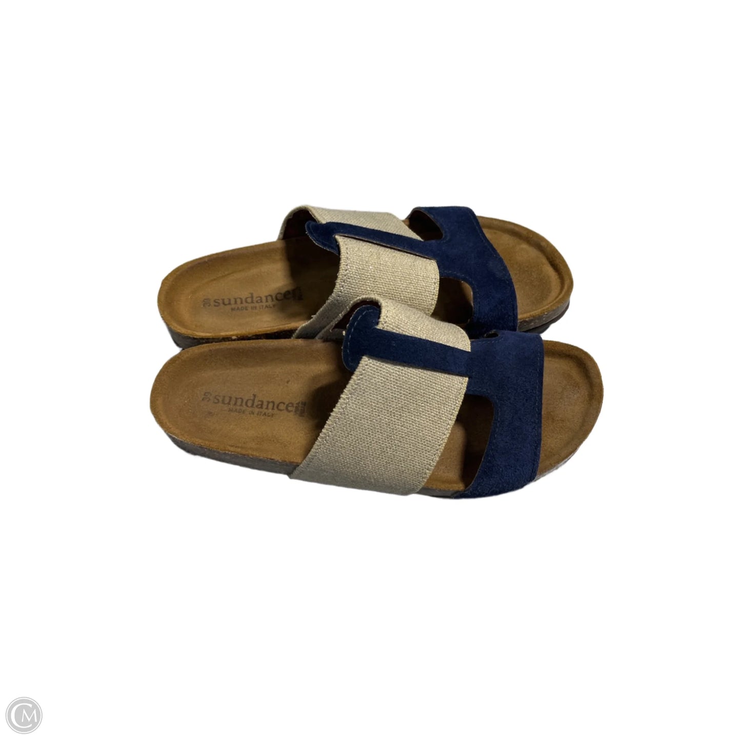 Sandals Flats By Sundance In Navy, Size: 6