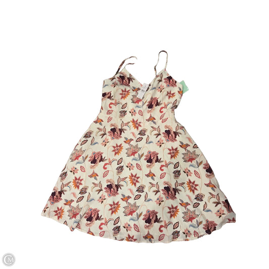 Dress Casual Short By Loft In Floral Print, Size: 4