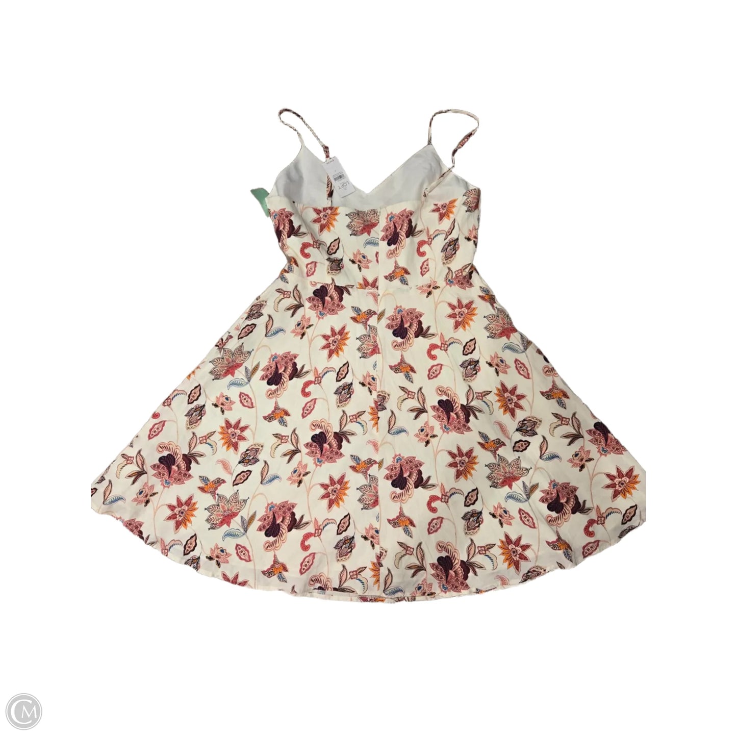 Dress Casual Short By Loft In Floral Print, Size: 4