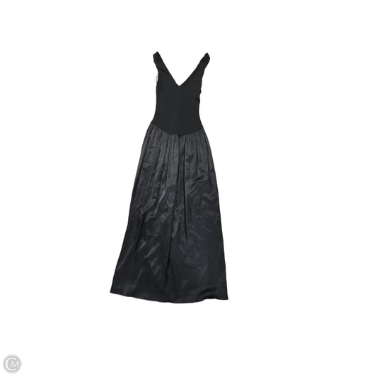 Dress Casual Maxi By Zara In Black, Size: Xs