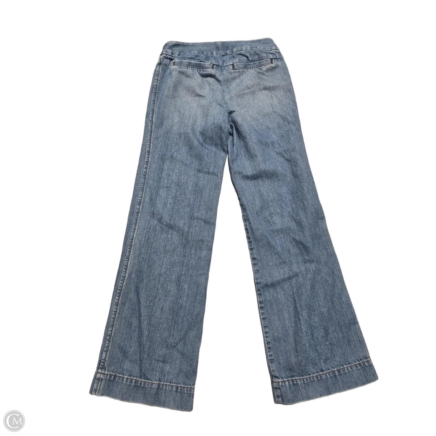 Pants Linen By Loft In Blue Denim, Size: 0p
