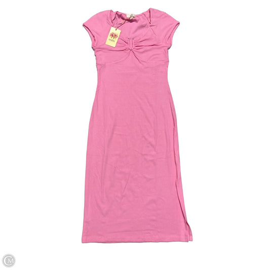 Dress Casual Midi By Entro In Pink, Size: M