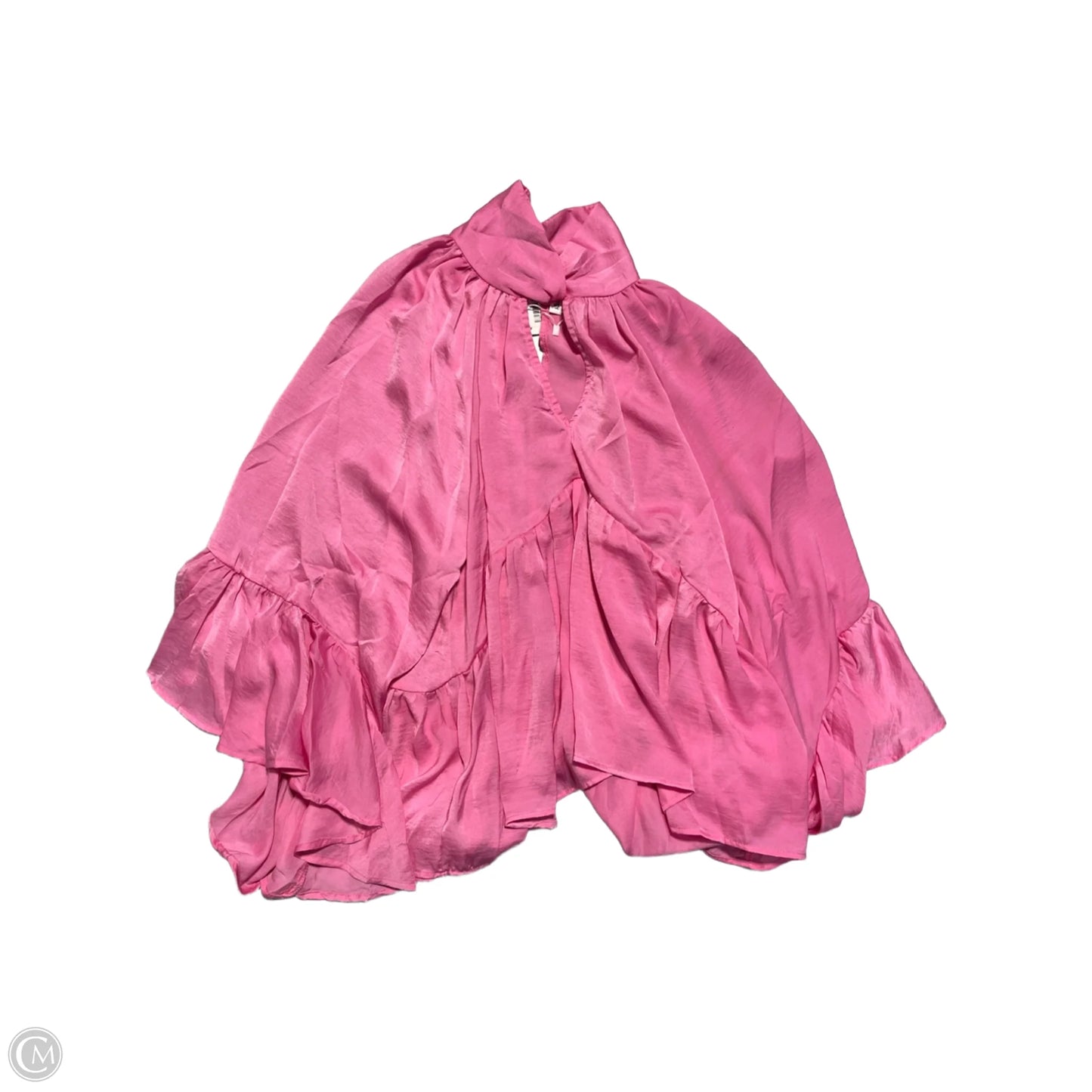 Top Long Sleeve By Cmb In Pink, Size: S