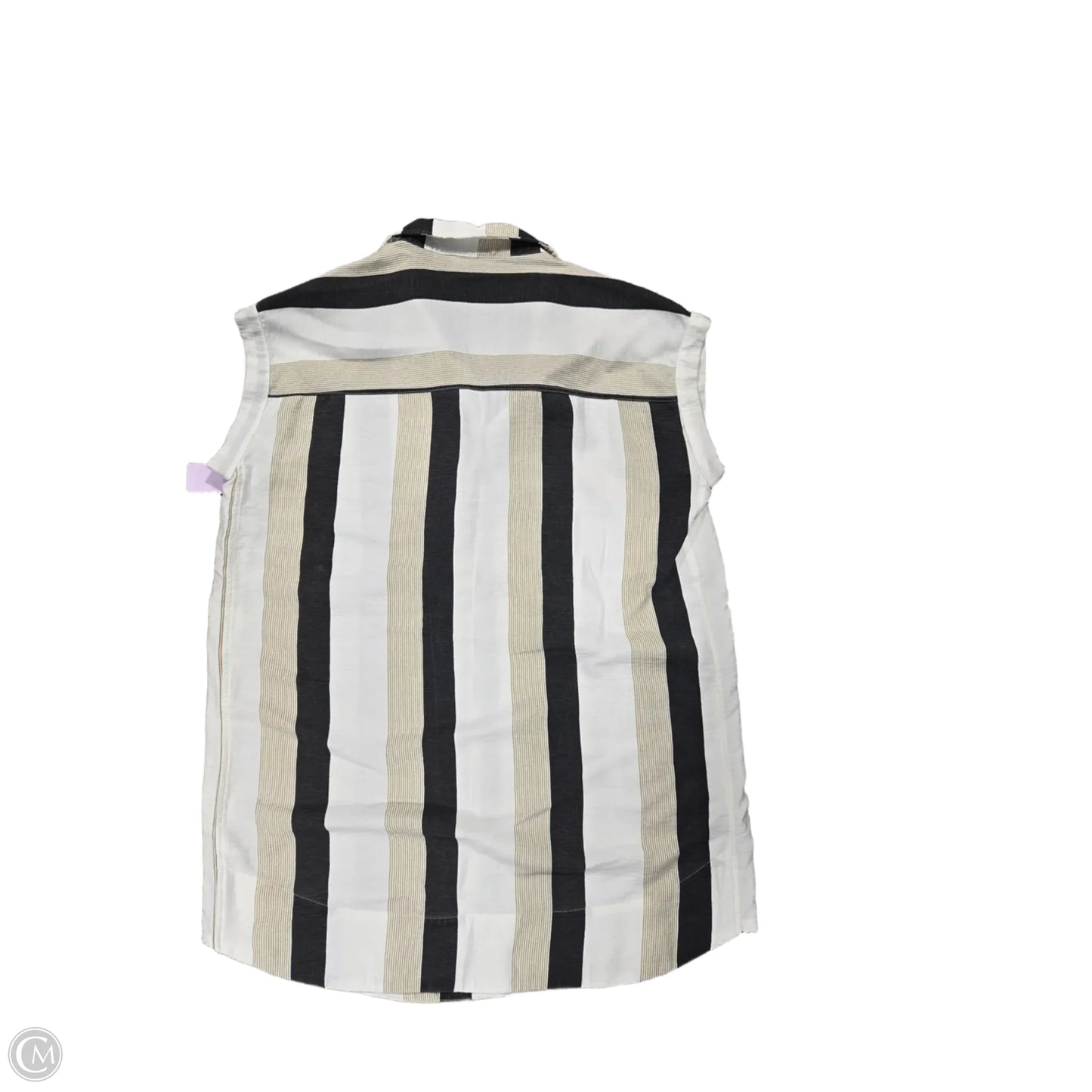 Dress Casual Short By Kori America In Striped Pattern, Size: L