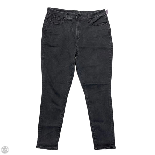 Jeans Skinny By Buckle Black In Black, Size: 16