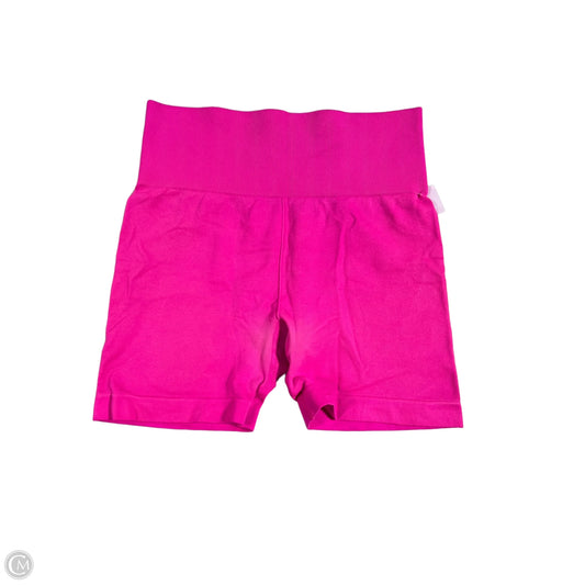 Athletic Shorts By Zyia In Pink, Size: M