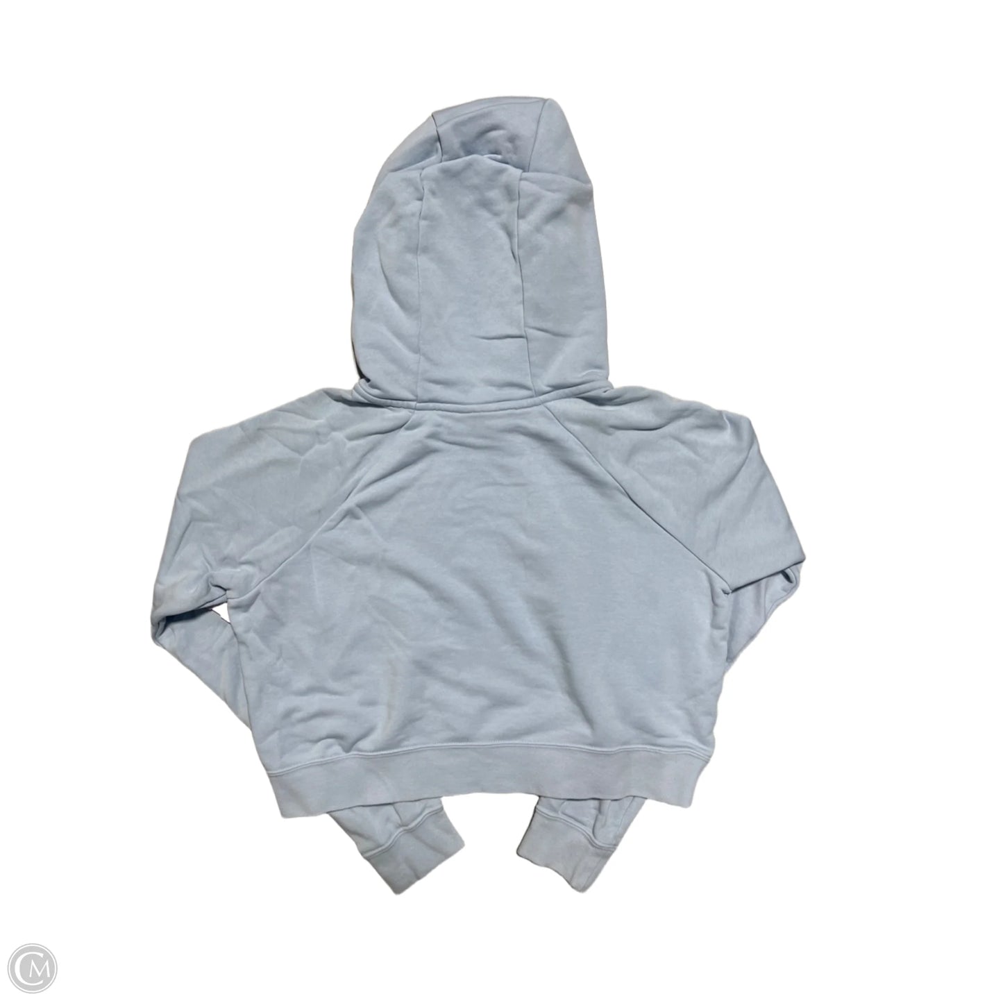 Athletic Sweatshirt Hoodie By Nike In Blue, Size: M