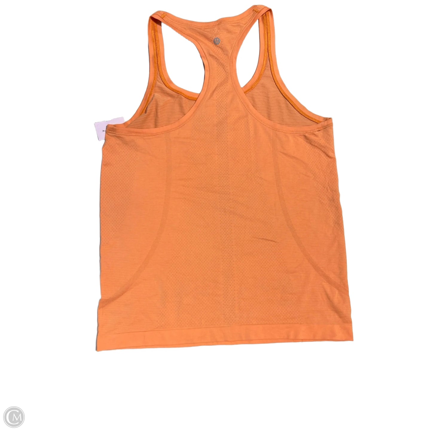 Athletic Tank Top By Lululemon In Orange, Size: M