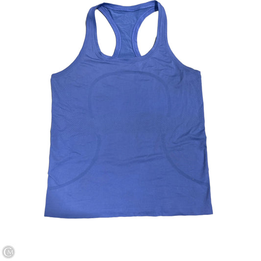 Athletic Tank Top By Lululemon In Blue, Size: M