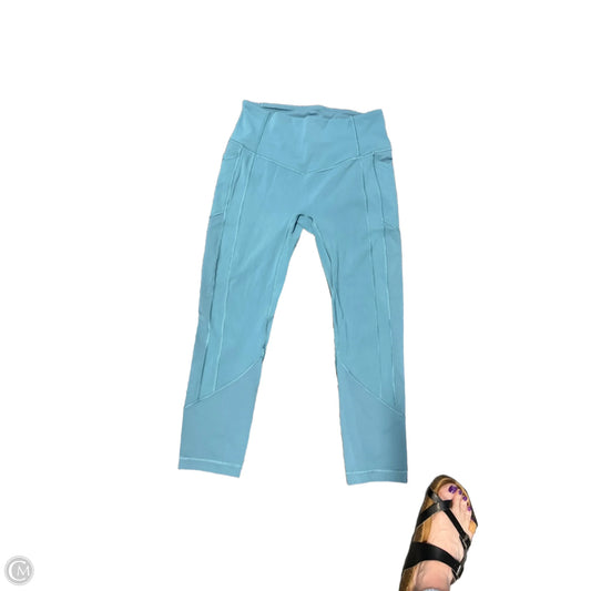 Athletic Pants By Lululemon In Blue, Size: 8