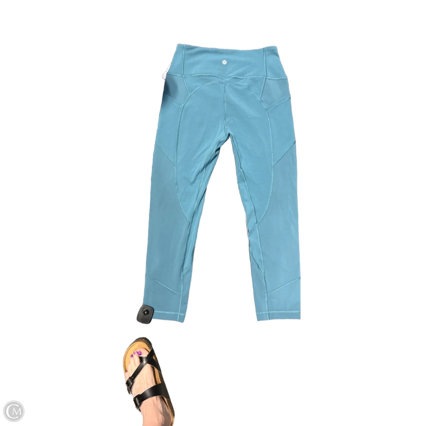 Athletic Pants By Lululemon In Blue, Size: 8