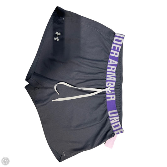 Athletic Shorts By Under Armour In Grey, Size: M