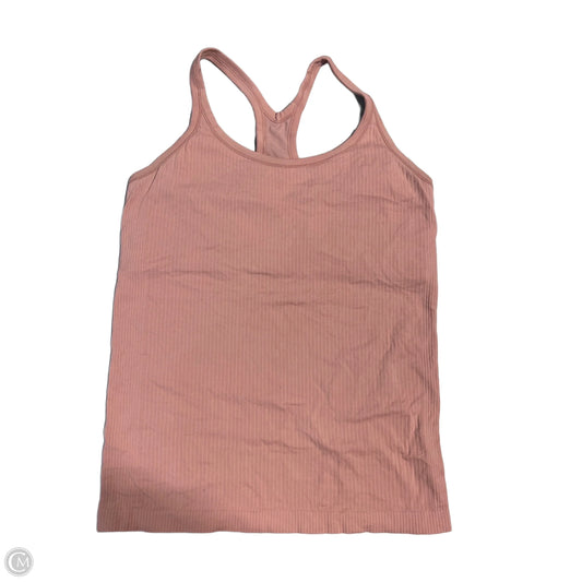 Athletic Tank Top By Lululemon In Pink, Size: 12