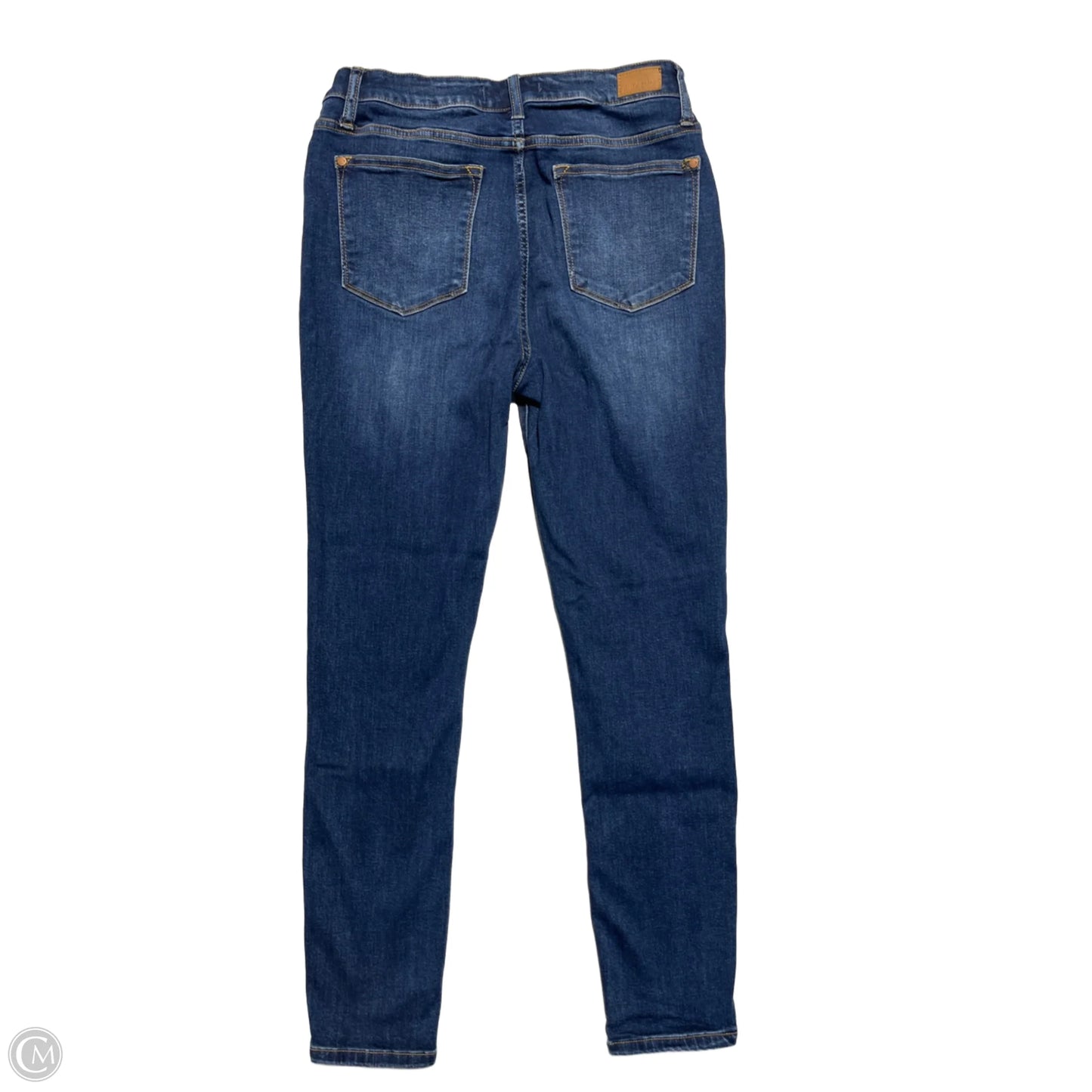 Jeans Skinny By Judy Blue In Blue Denim, Size: 12
