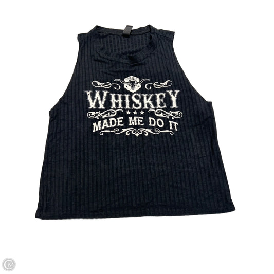 Tank Top By Windsor In Black, Size: S