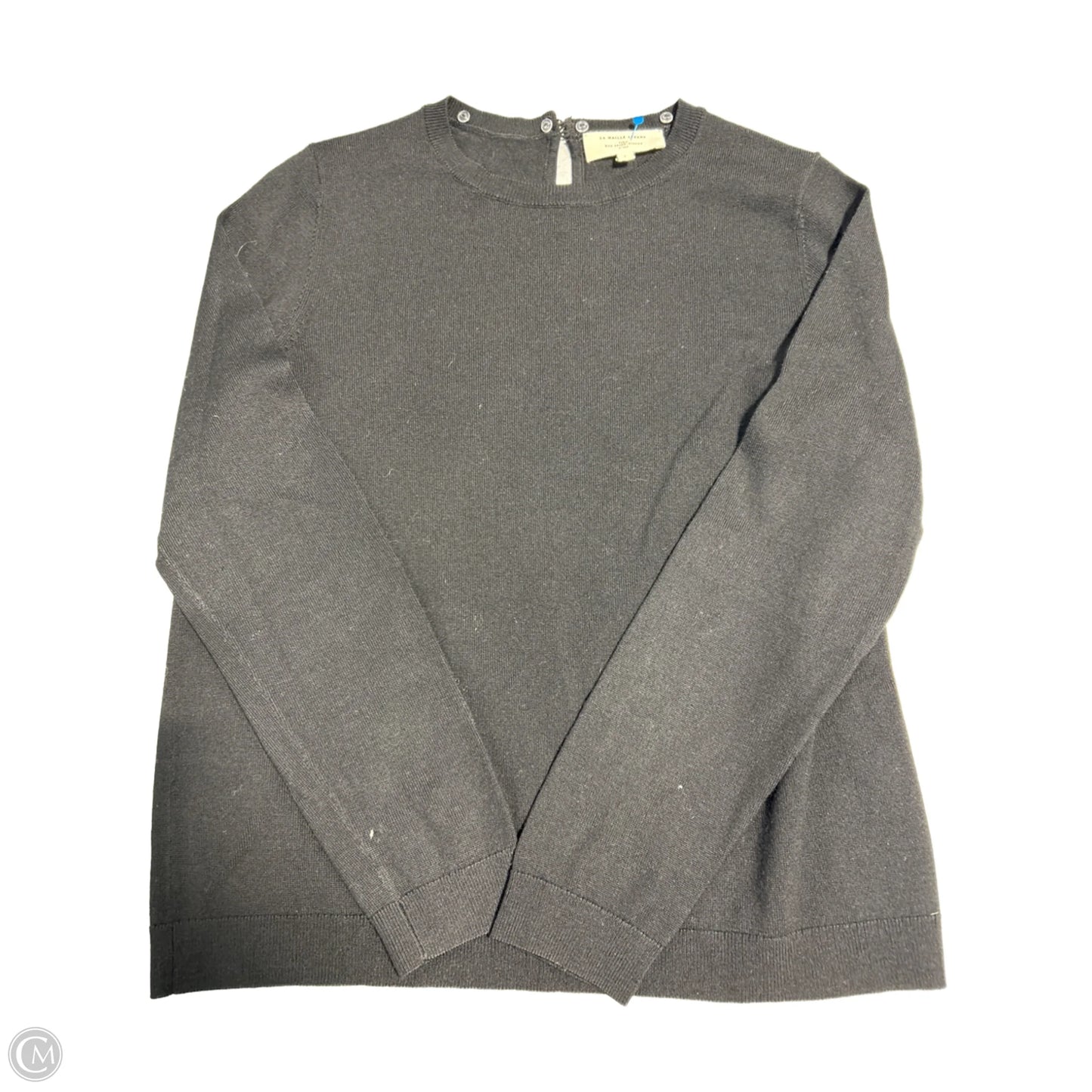 Top Long Sleeve By Cmb In Black, Size: L