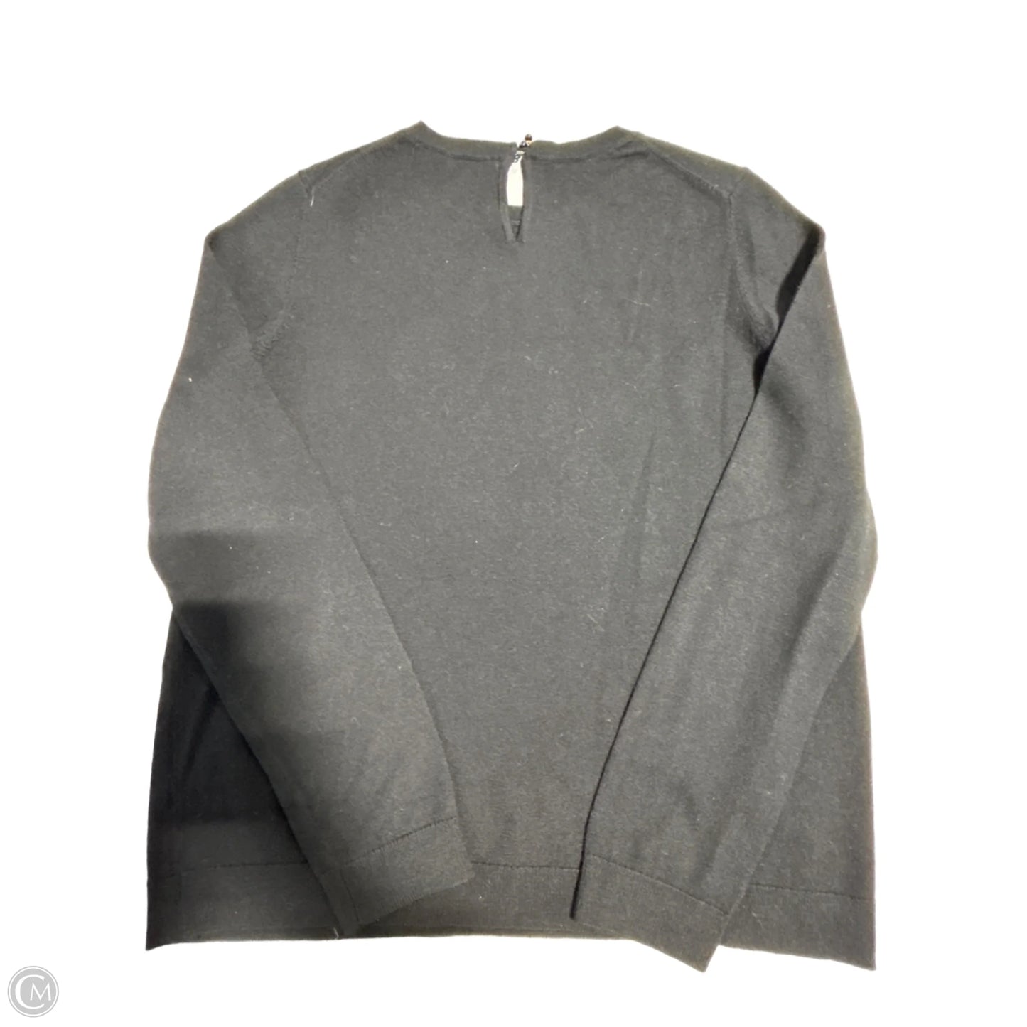 Top Long Sleeve By Cmb In Black, Size: L