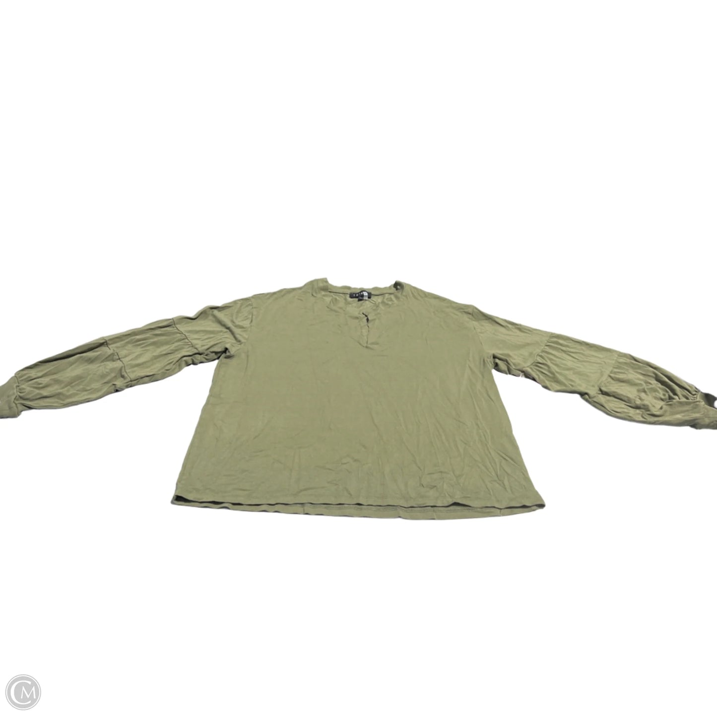 Top Long Sleeve By 1.state In Green, Size: L