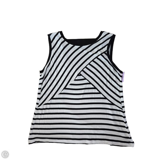 Tank Top By Cabi In Striped Pattern, Size: L
