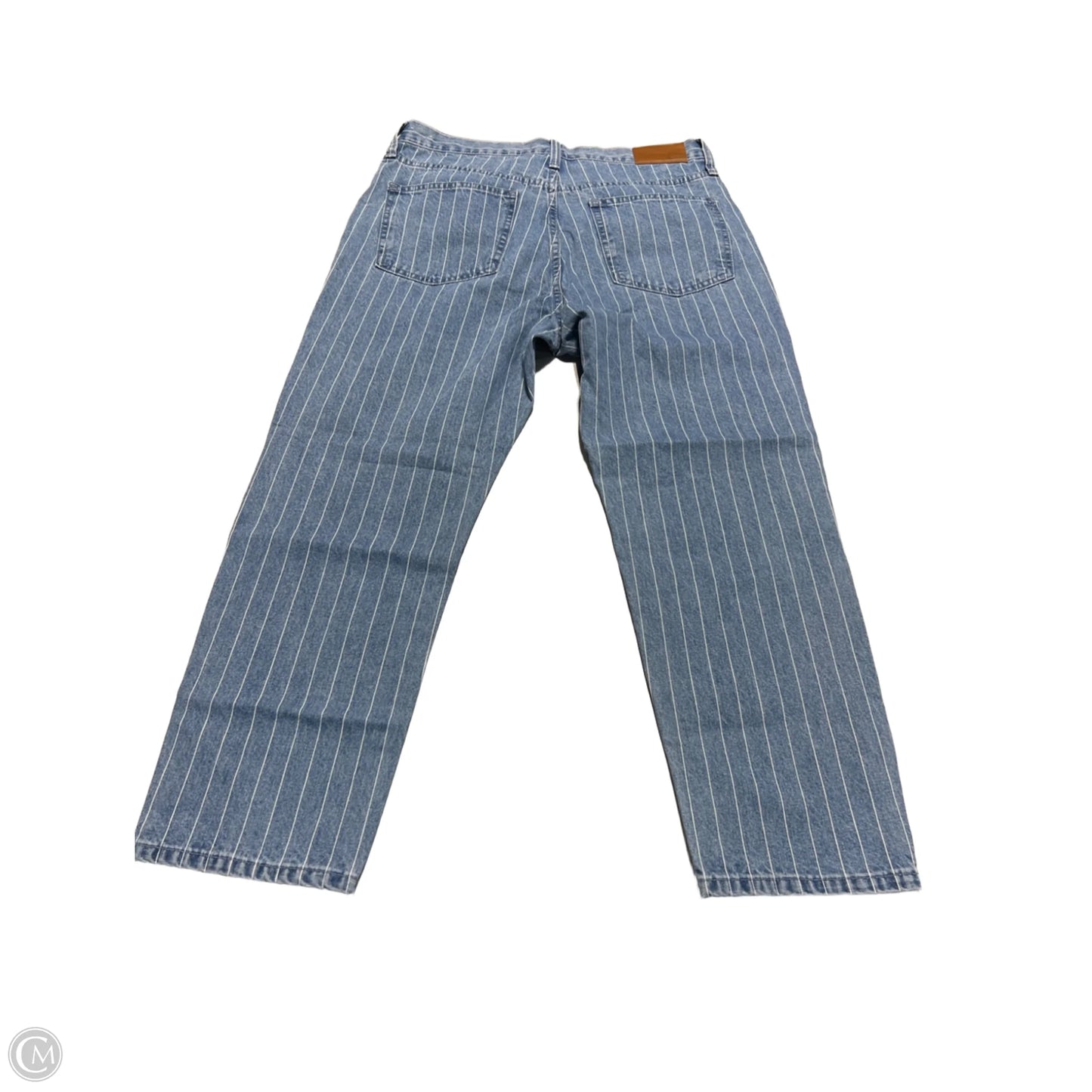 Jeans Straight By Madewell In Blue Denim, Size: 8p