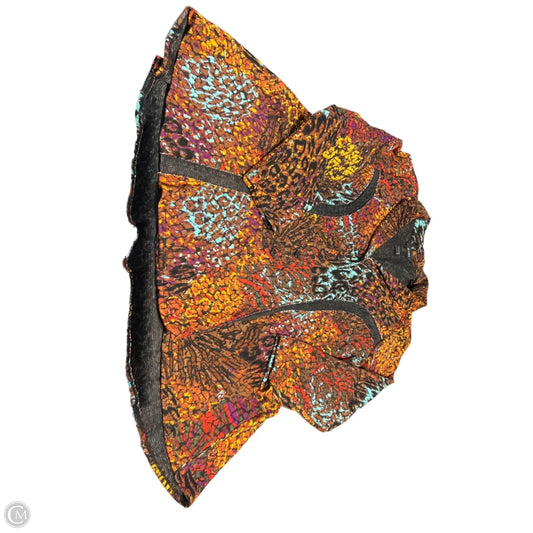 Top 3/4 Sleeve By Ali Miles In Multi-colored, Size: Xlp