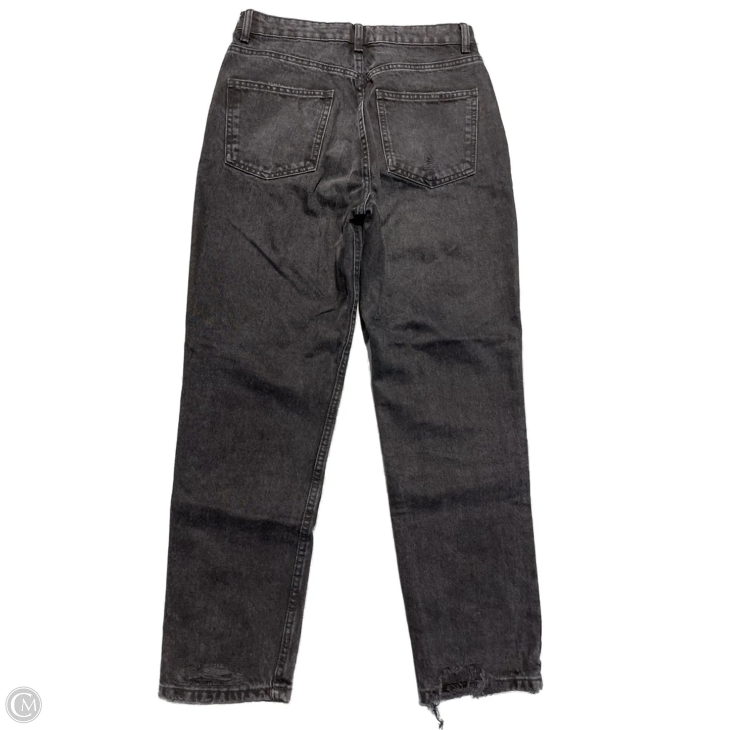 Jeans Straight By Zara In Black, Size: 6