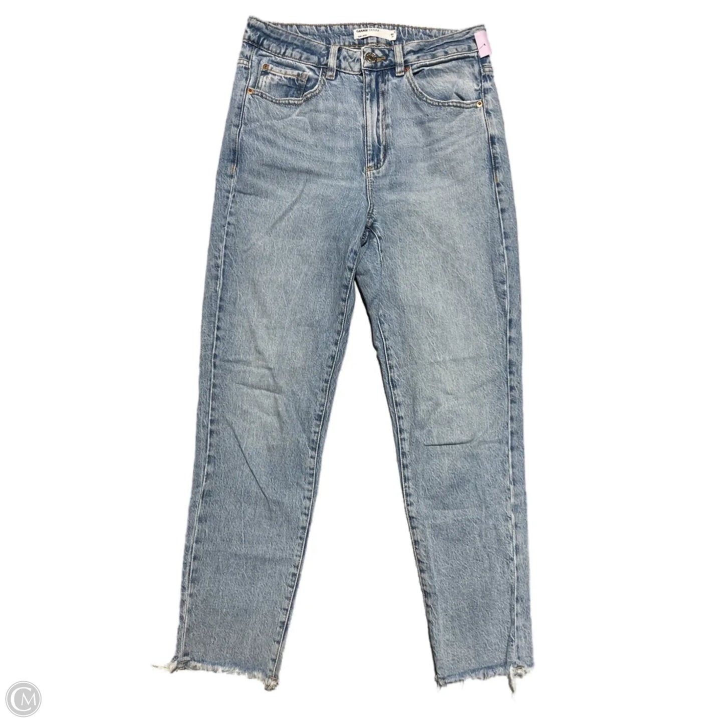 Jeans Straight By Garage In Blue Denim, Size: 8