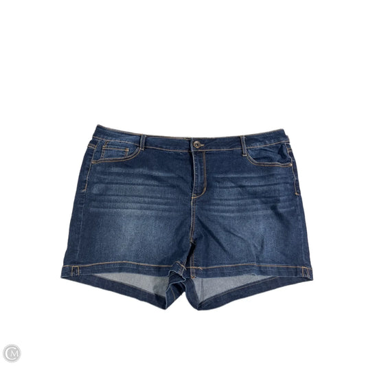 Shorts By Natural Instincts In Blue Denim, Size: 20