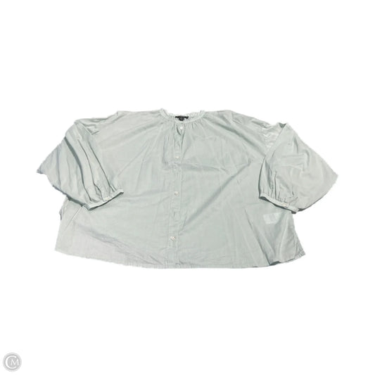 Top Long Sleeve By J. Crew In Green, Size: L