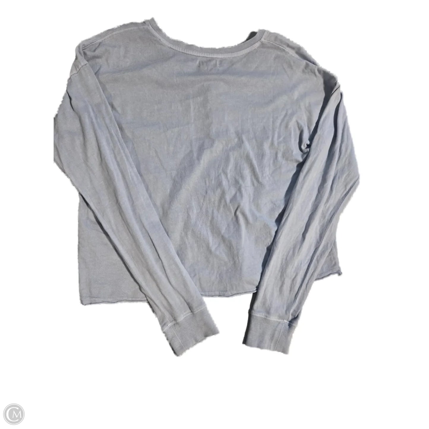 Top Long Sleeve By Thread And Supply In Blue, Size: S
