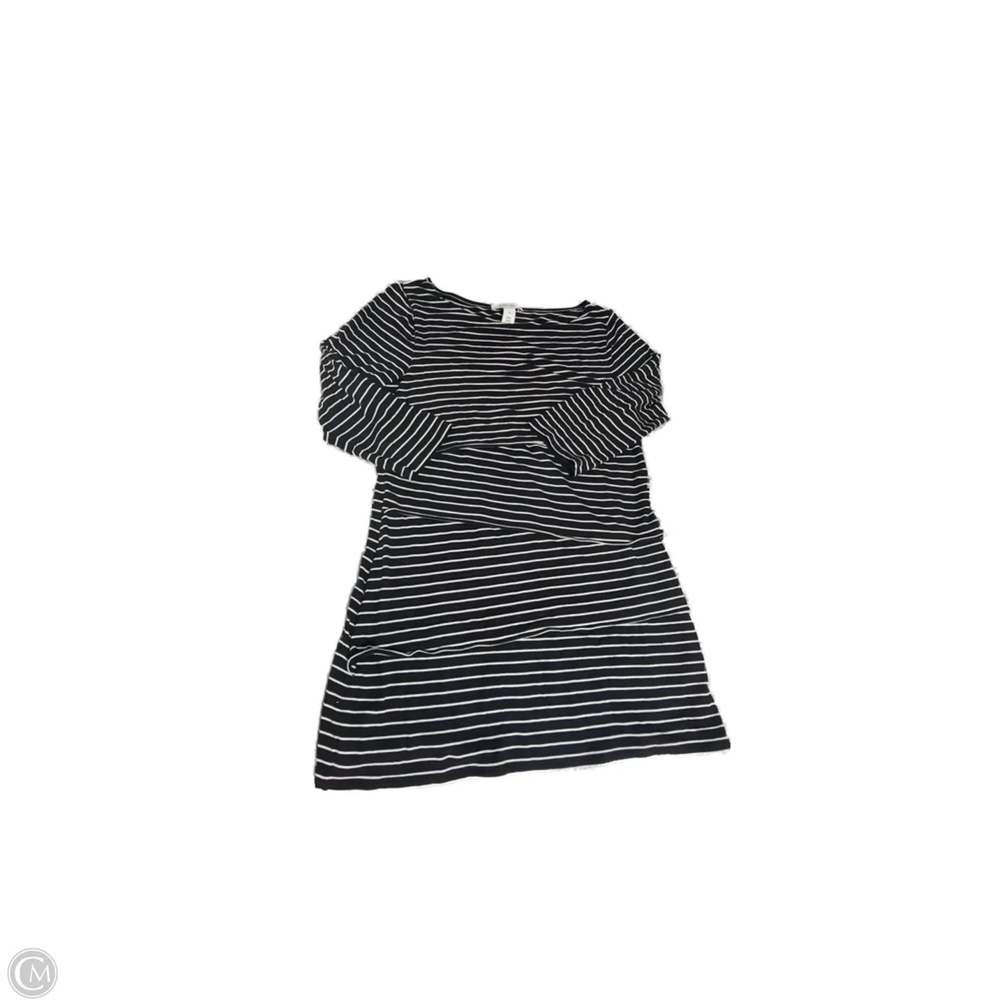 Top 3/4 Sleeve By White House Black Market In Black, Size: M