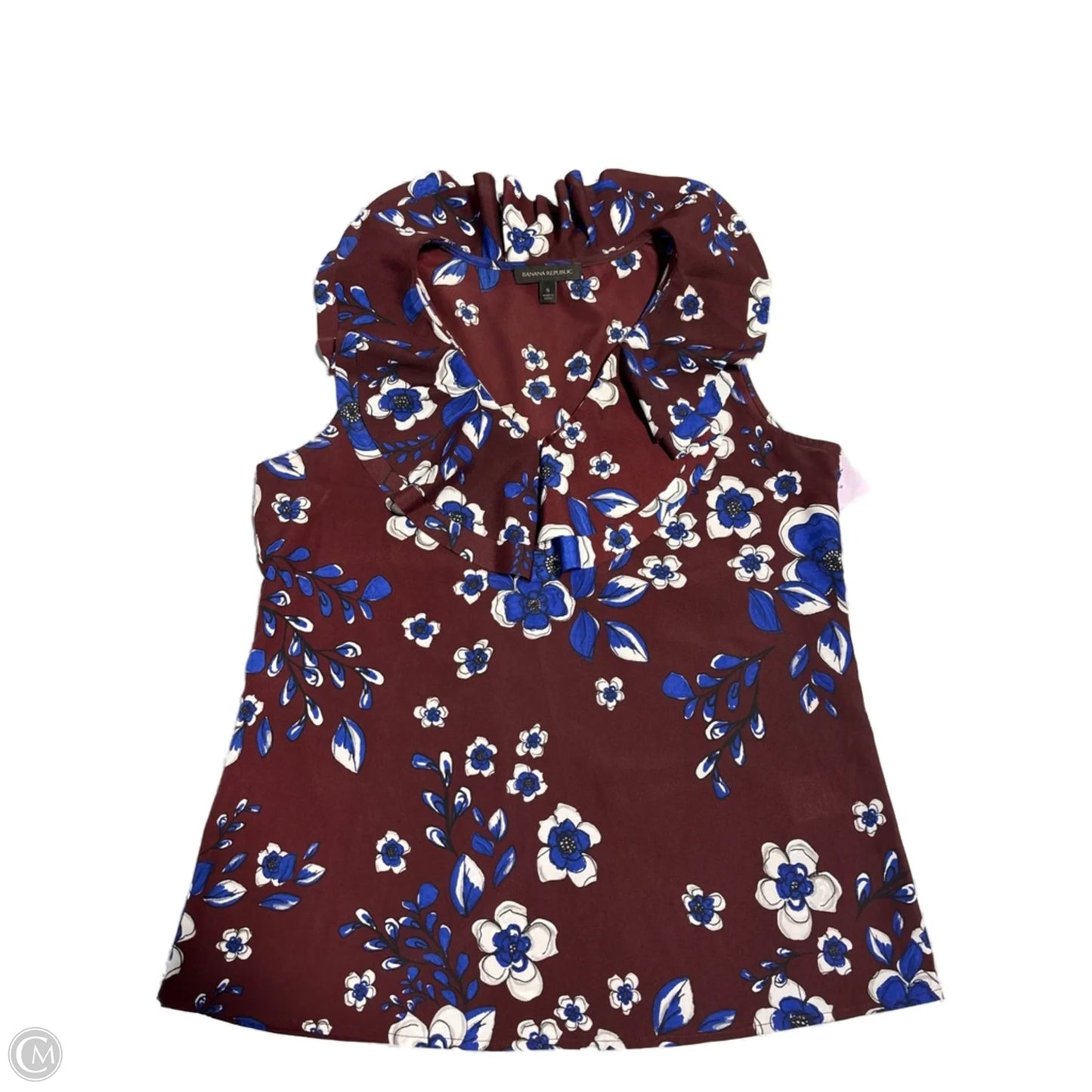 Tank Top By Banana Republic In Floral Print, Size: S