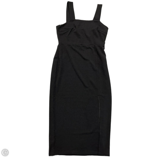 Dress Casual Midi By Cmc In Black, Size: 10