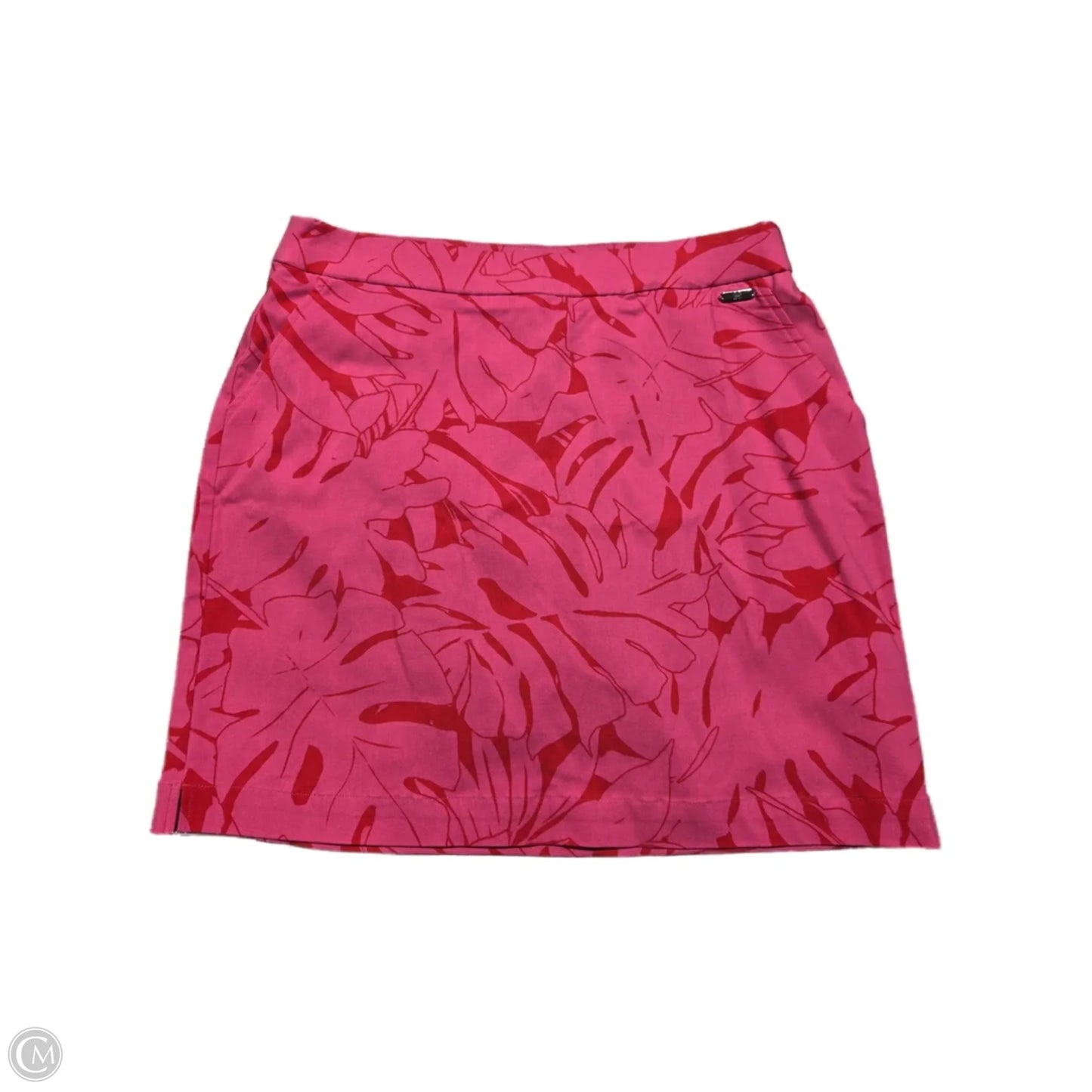 Skort By Rafaella In Pink & Red, Size: S