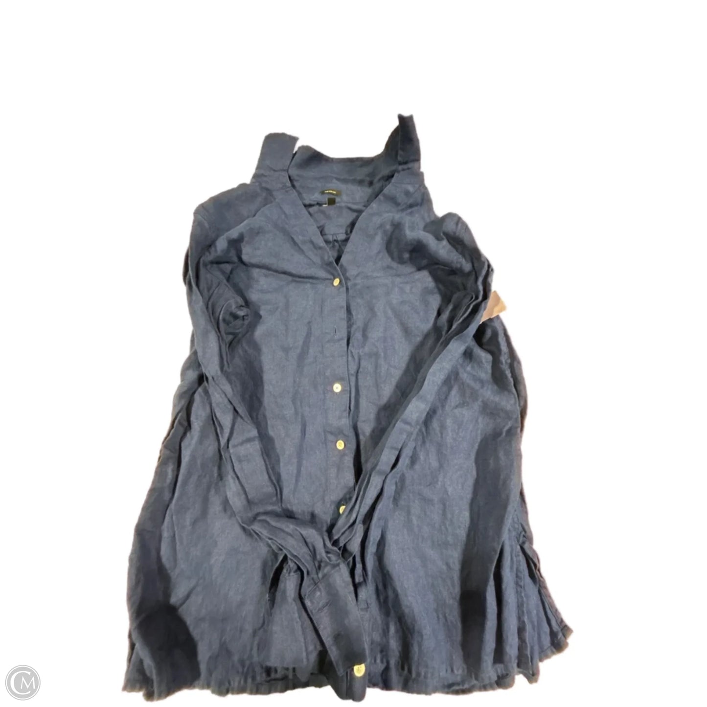 Top 3/4 Sleeve By Talbots In Navy, Size: 12