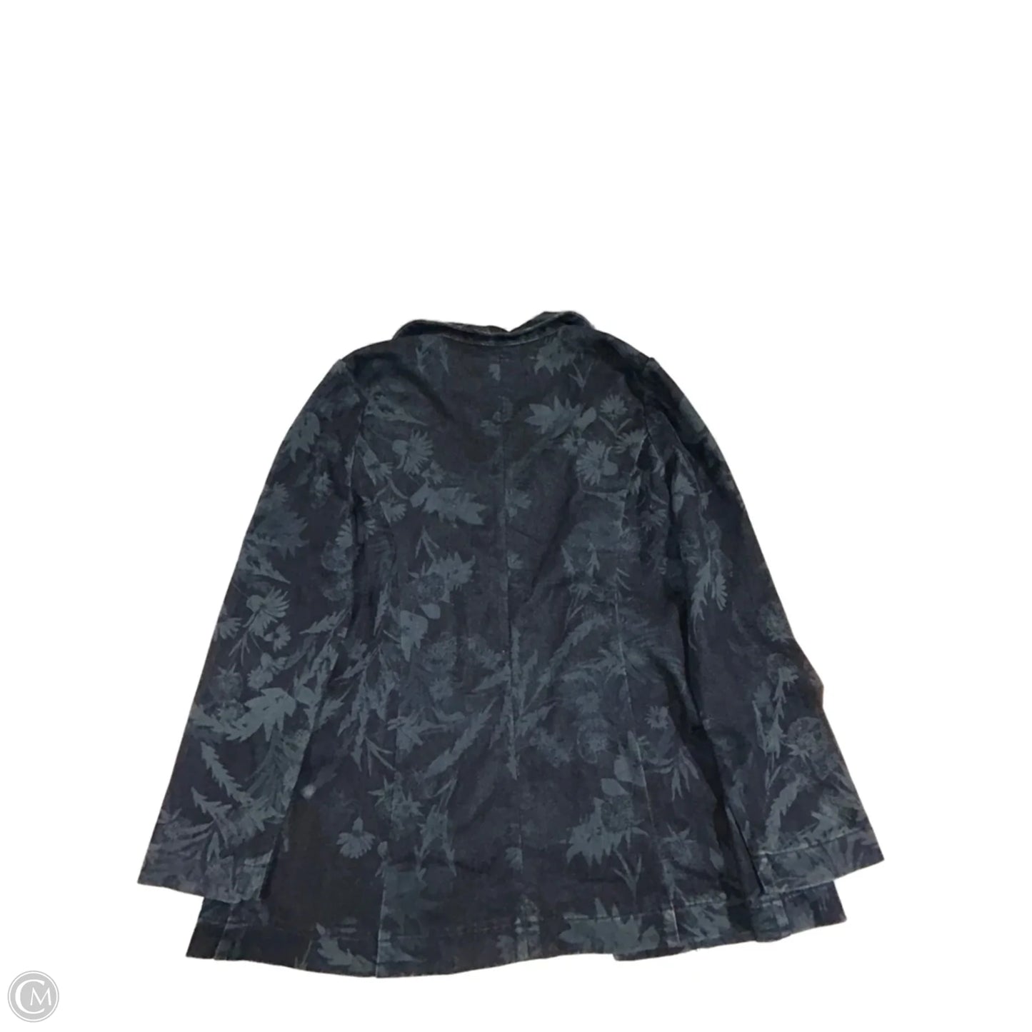 Jacket Denim By Liverpool In Blue Denim, Size: L