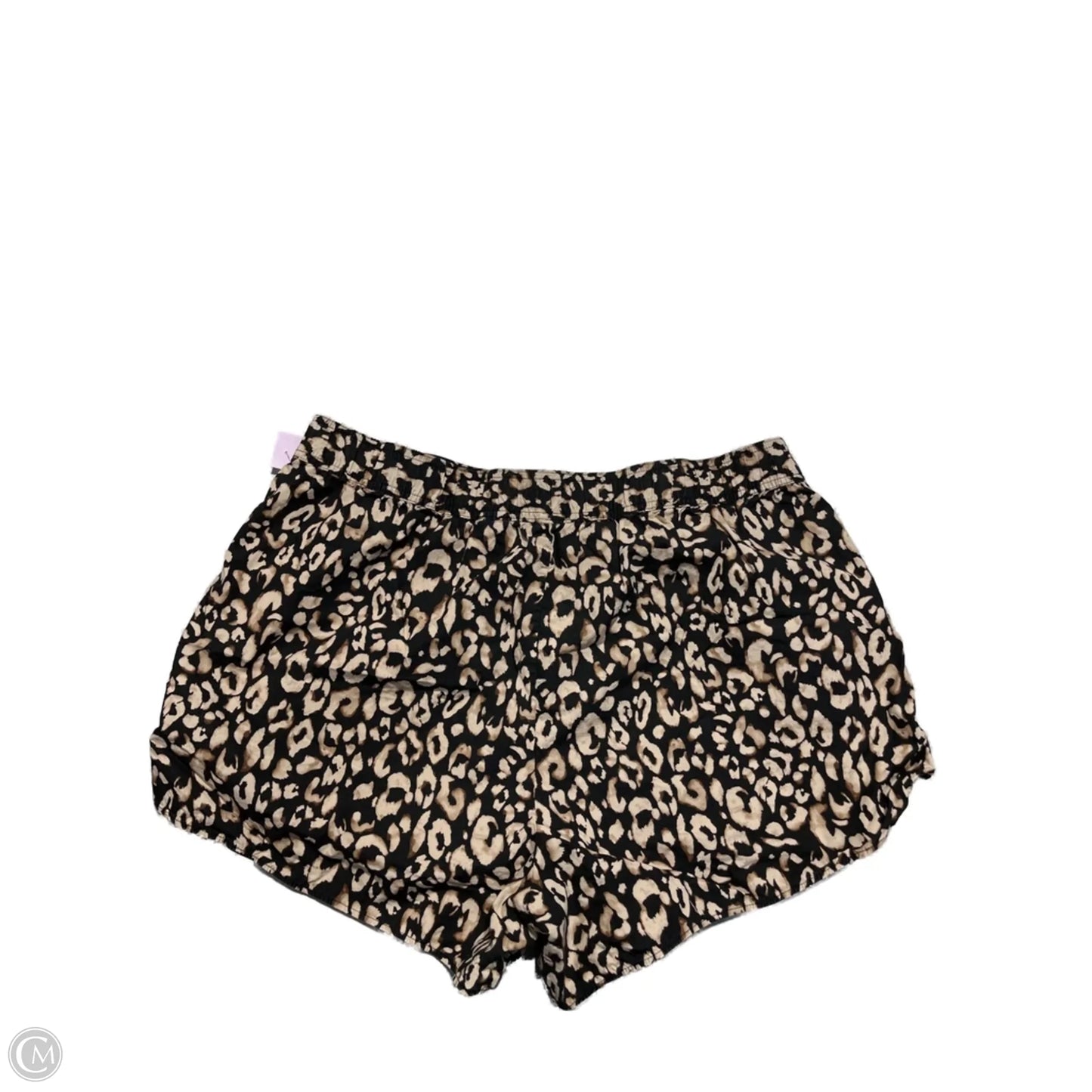Shorts By H&m In Animal Print, Size: Xl