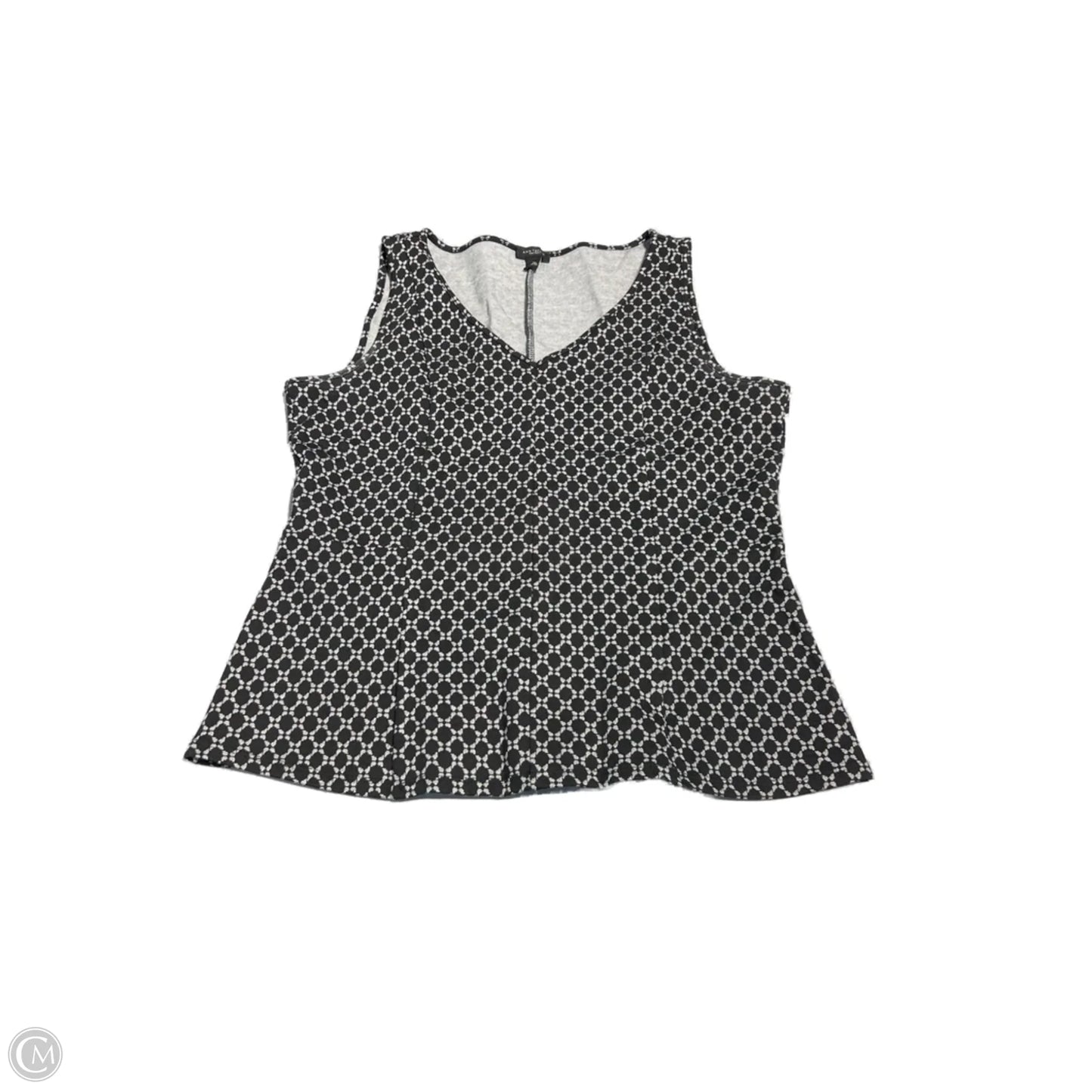 Top Sleeveless By Ann Taylor In Black, Size: M