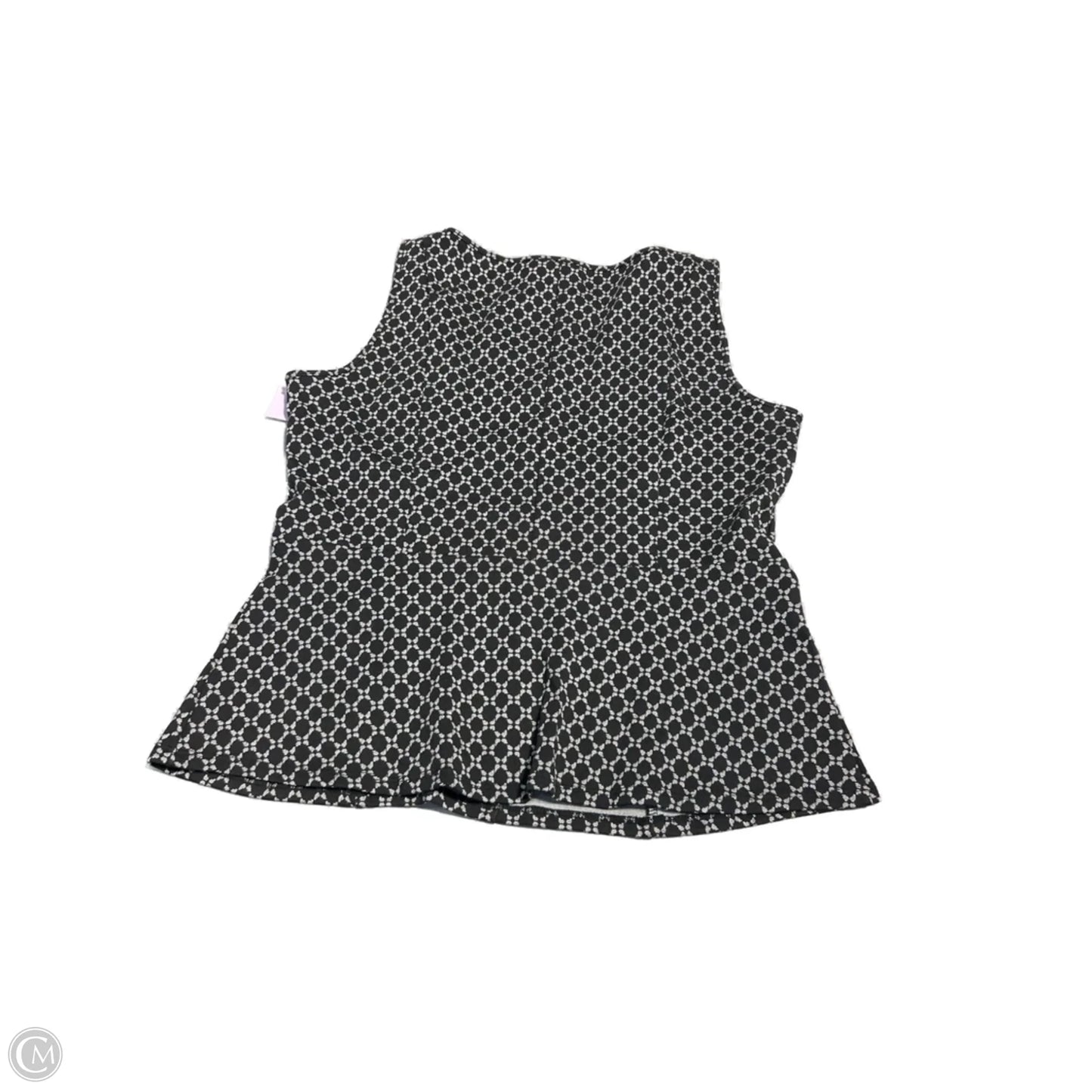 Top Sleeveless By Ann Taylor In Black, Size: M