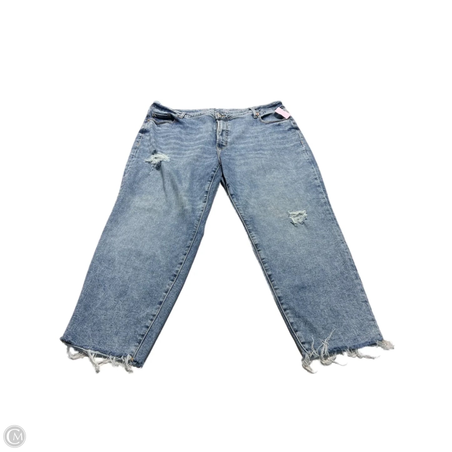 Jeans Straight By Old Navy In Blue Denim, Size: 22