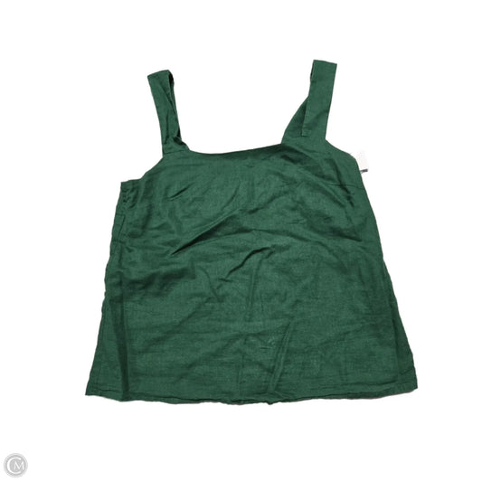 Tank Top By J. Crew In Green, Size: S