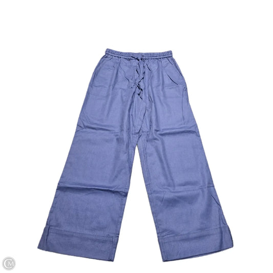 Pants Linen By Banana Republic In Blue, Size: M