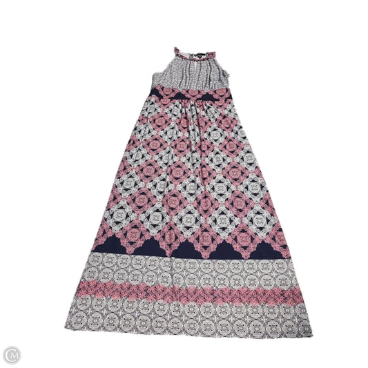 Dress Casual Midi By Maggy London In Paisley Print, Size: 10p