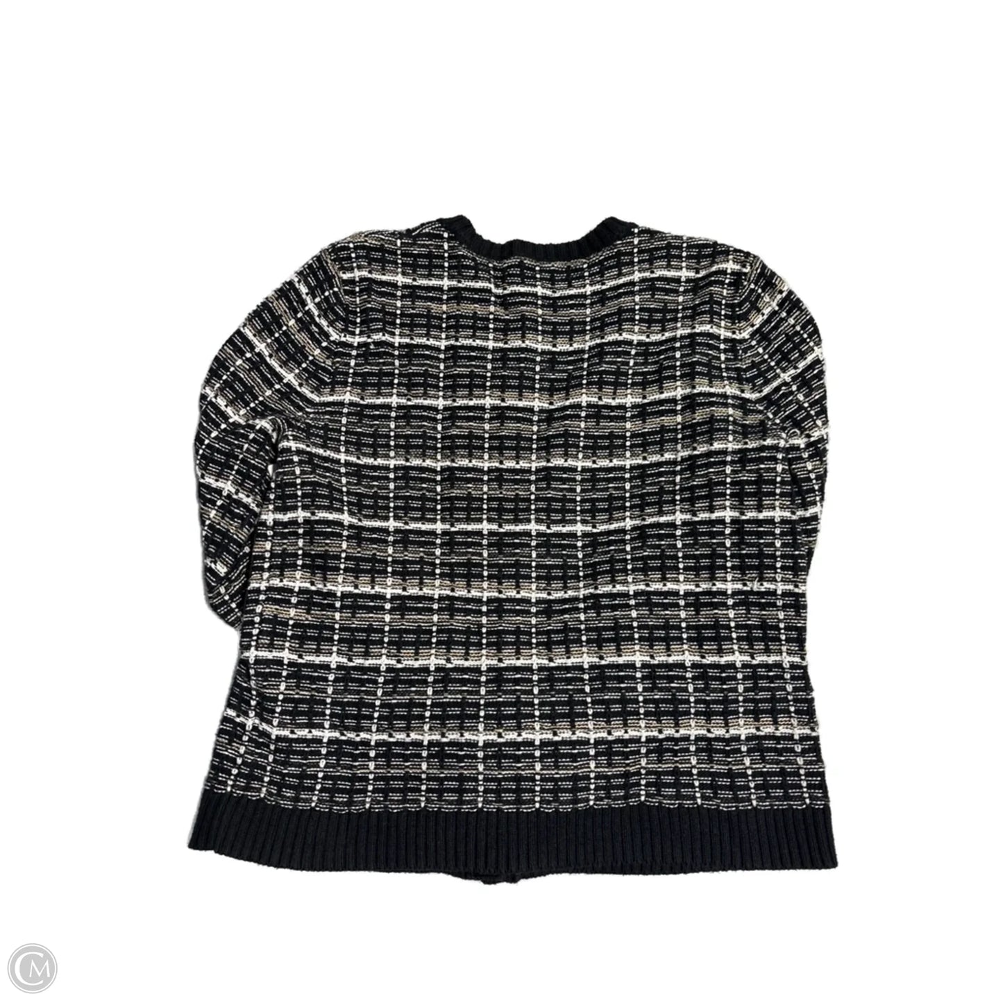 Sweater By J. Crew In Plaid Pattern, Size: S