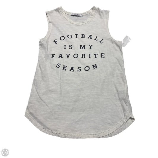 Tank Top By Cmc In White, Size: M