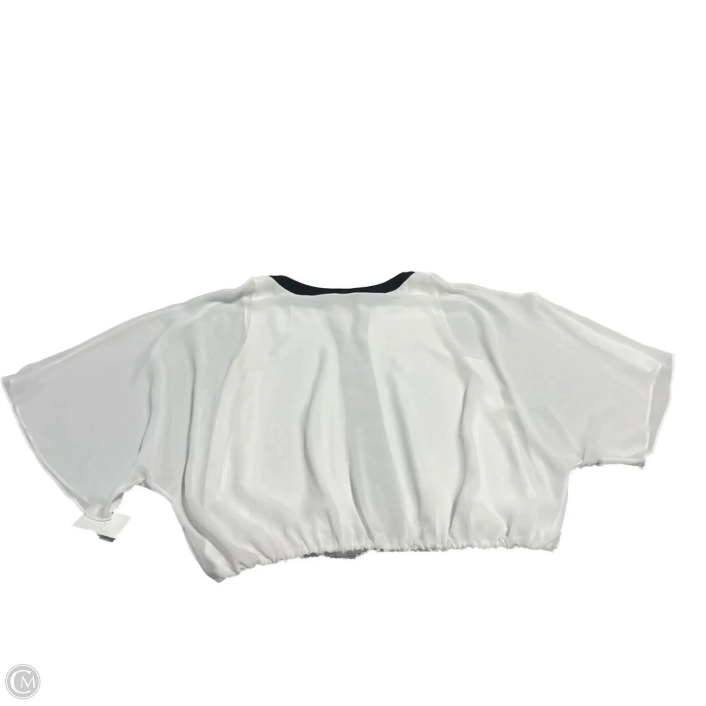 Top Long Sleeve By Vince Camuto In White, Size: S